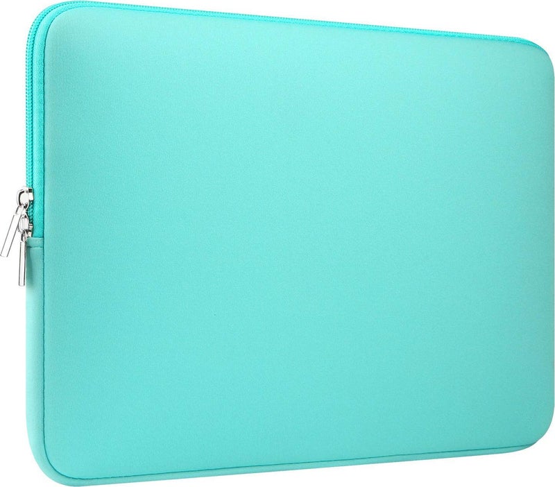 CCPK Laptop Sleeve 15.6" for MacBook Pro 16 inch Mac Air 15 inch M4 M3 Compatible with Hp Lenovo Dell Acer Computer Laptop Bag Sleeve Carrying Case Cover Protective Skin 15.6-16 inch Accessories, Mint - Image 1